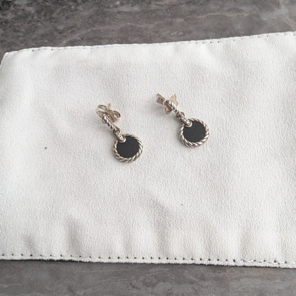 David Yurman Elements Drop Earrings